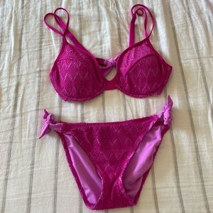 Hula Honey 2 piece bikini with French style top